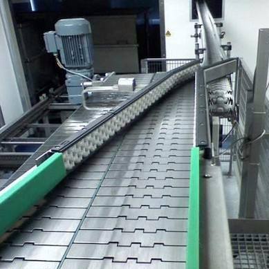 不銹鋼鏈板輸送機