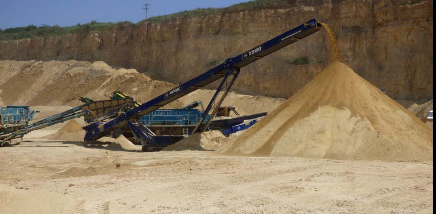 寧夏建筑制砂生產(chǎn)線使用案列