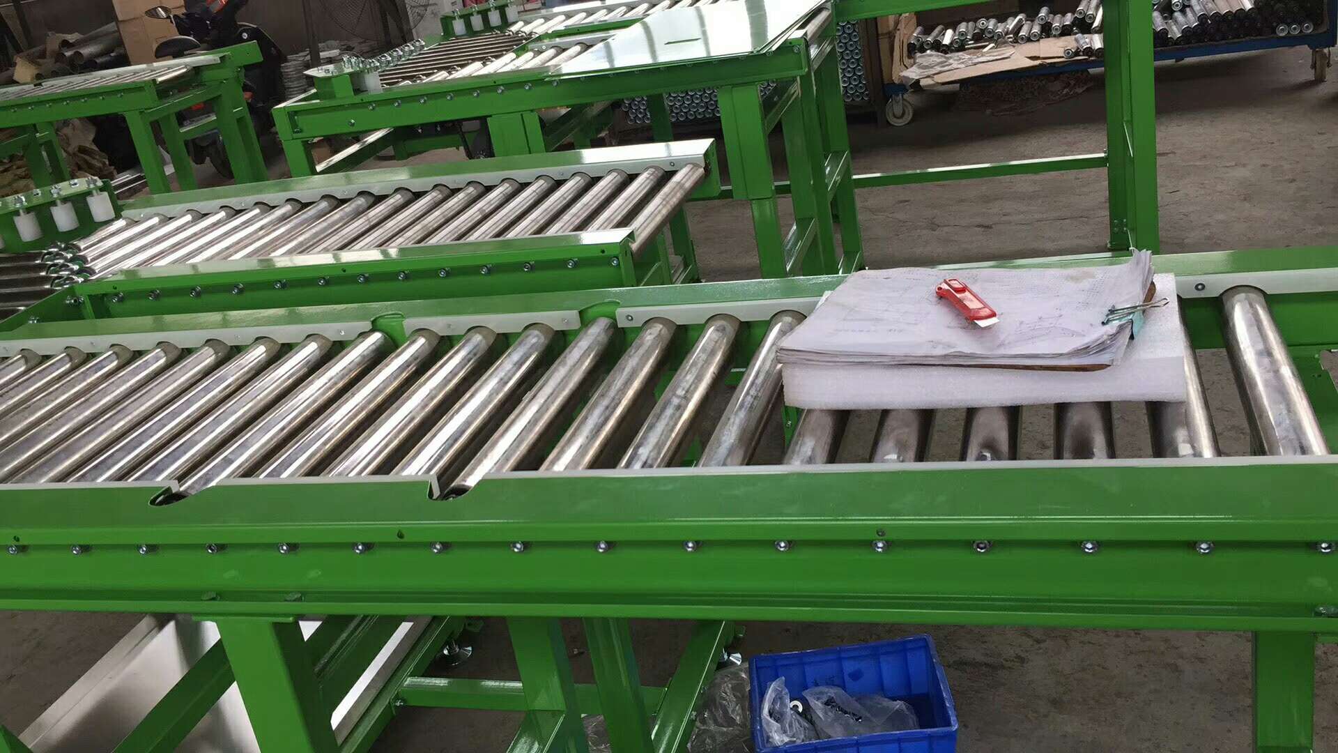 無動力滾筒輸送機